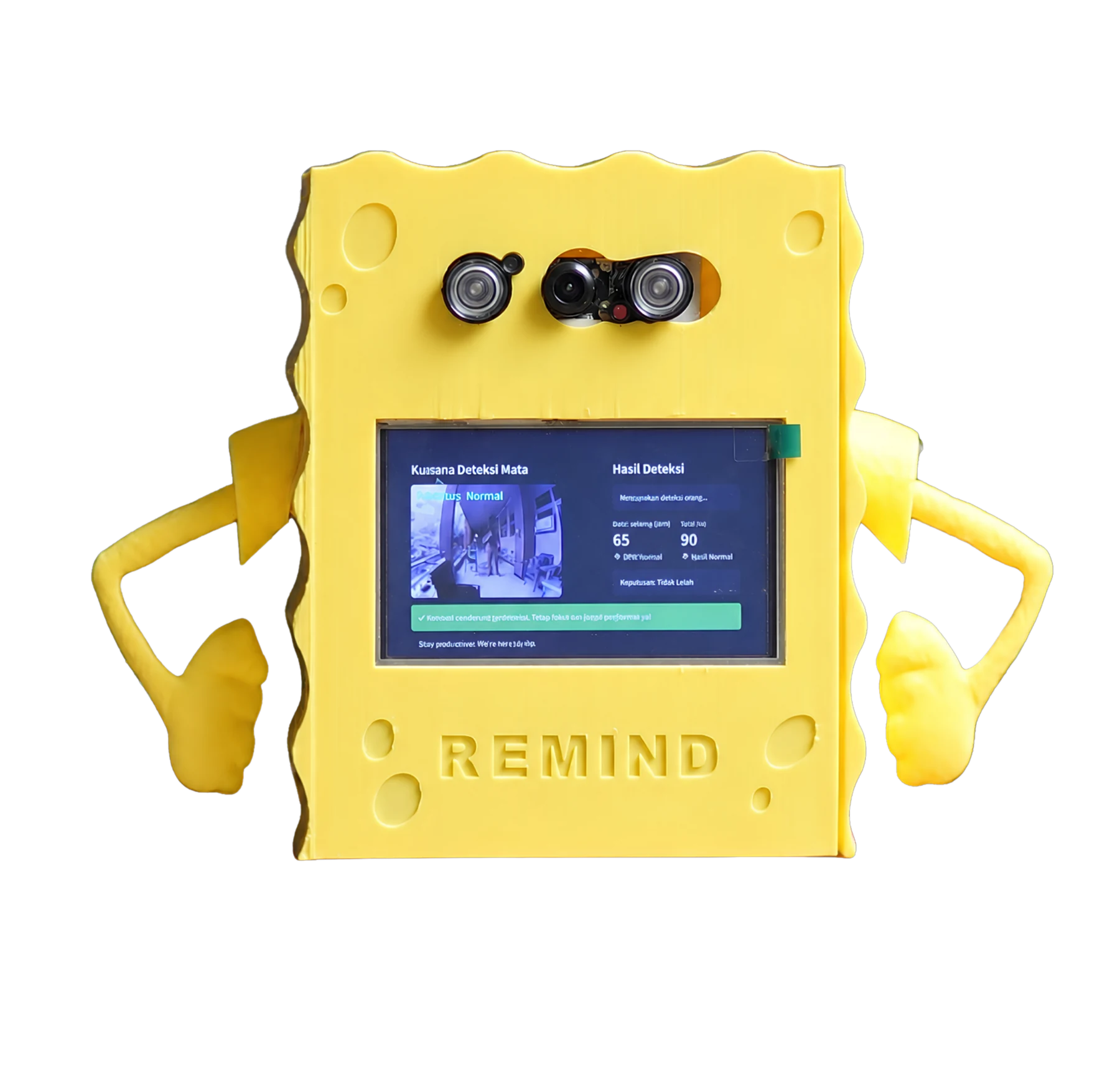 Prototipe akhir REMIND Driver Safety System